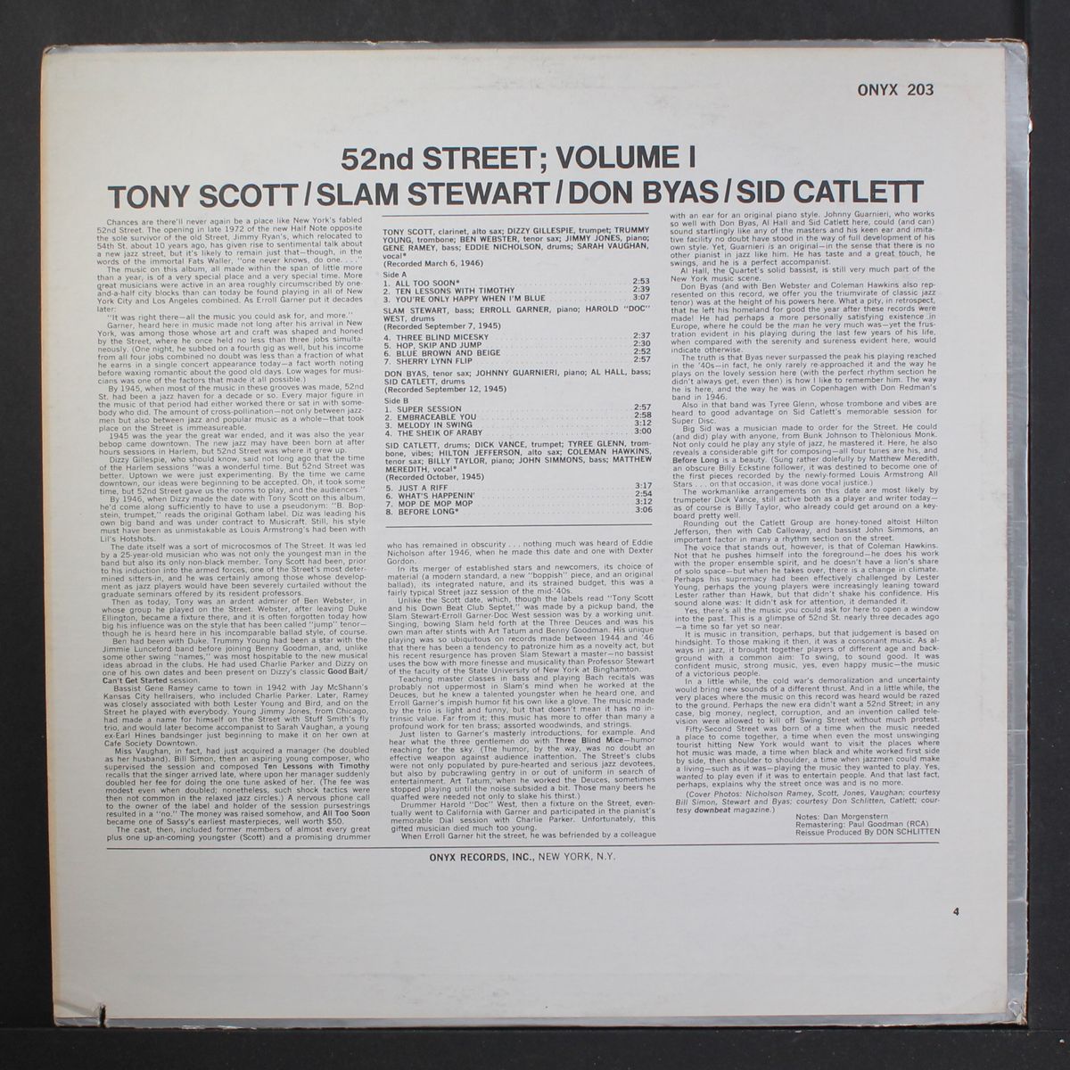 52nd street, vol. 1 by VARIOUS