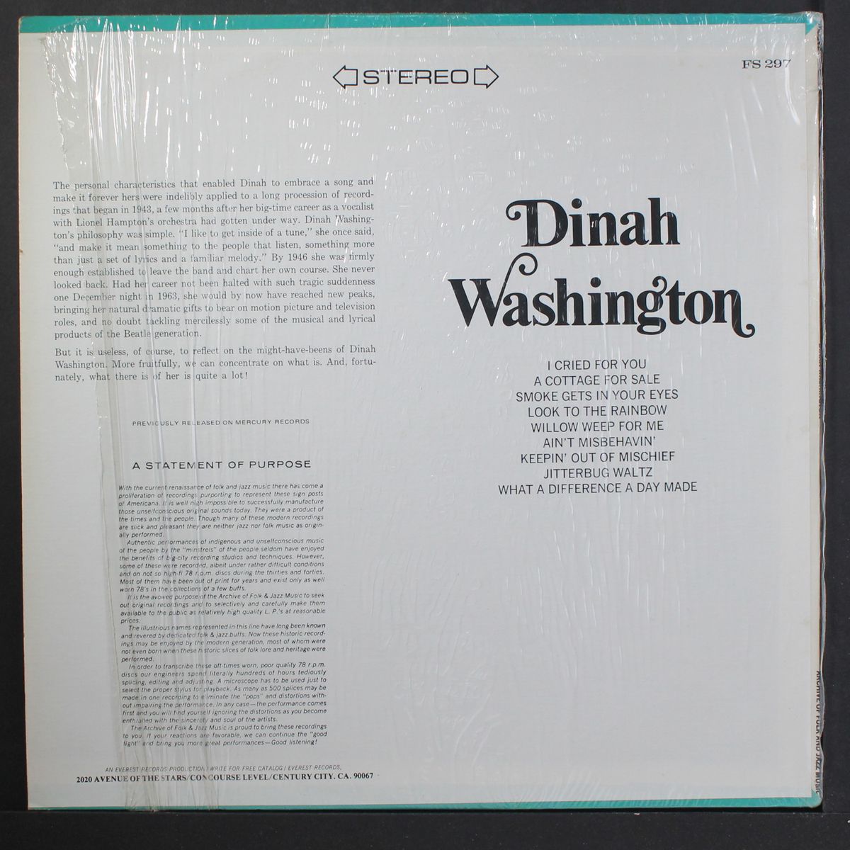 dinah washington by DINAH WASHINGTON