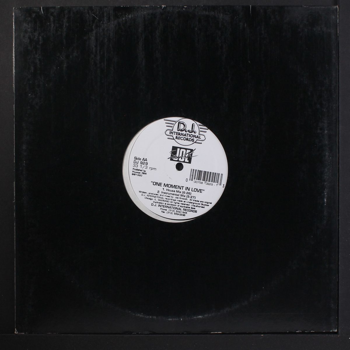 i'm not givin' up by JOE SMOOTH