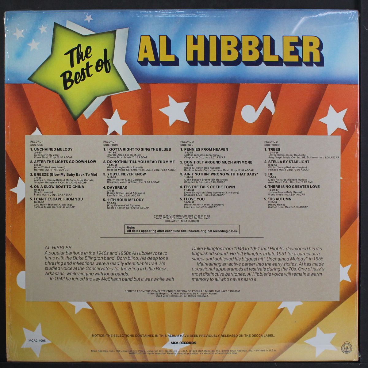 the best of by AL HIBBLER