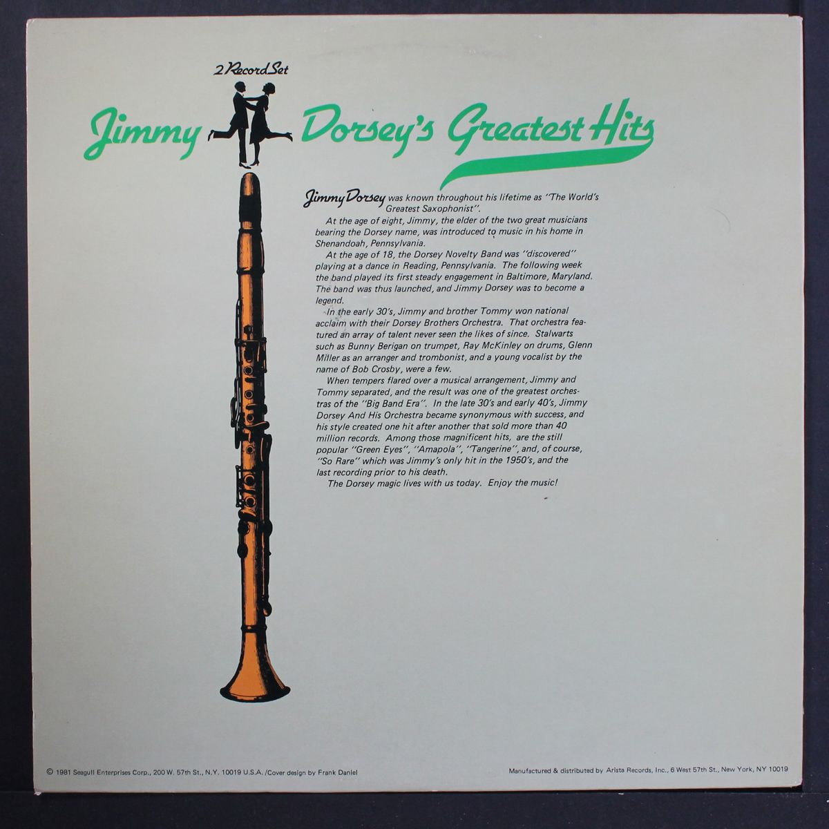 greatest hits by JIMMY DORSEY