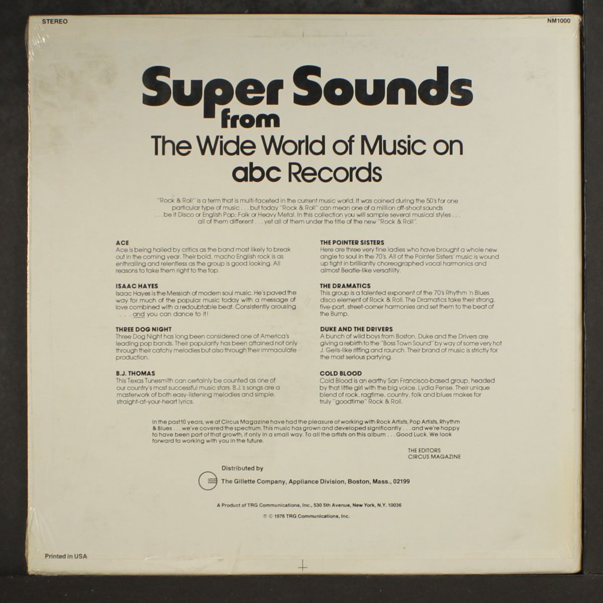 super sounds from the wide world of music on abc records by VARIOUS
