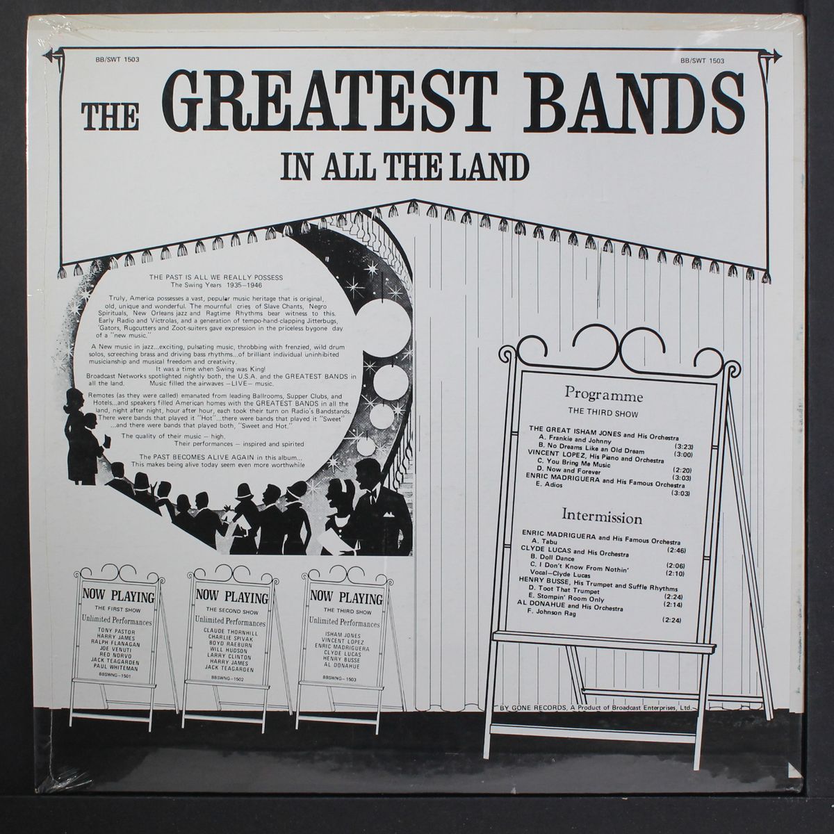 the greatest bands in all the land, third show by VARIOUS