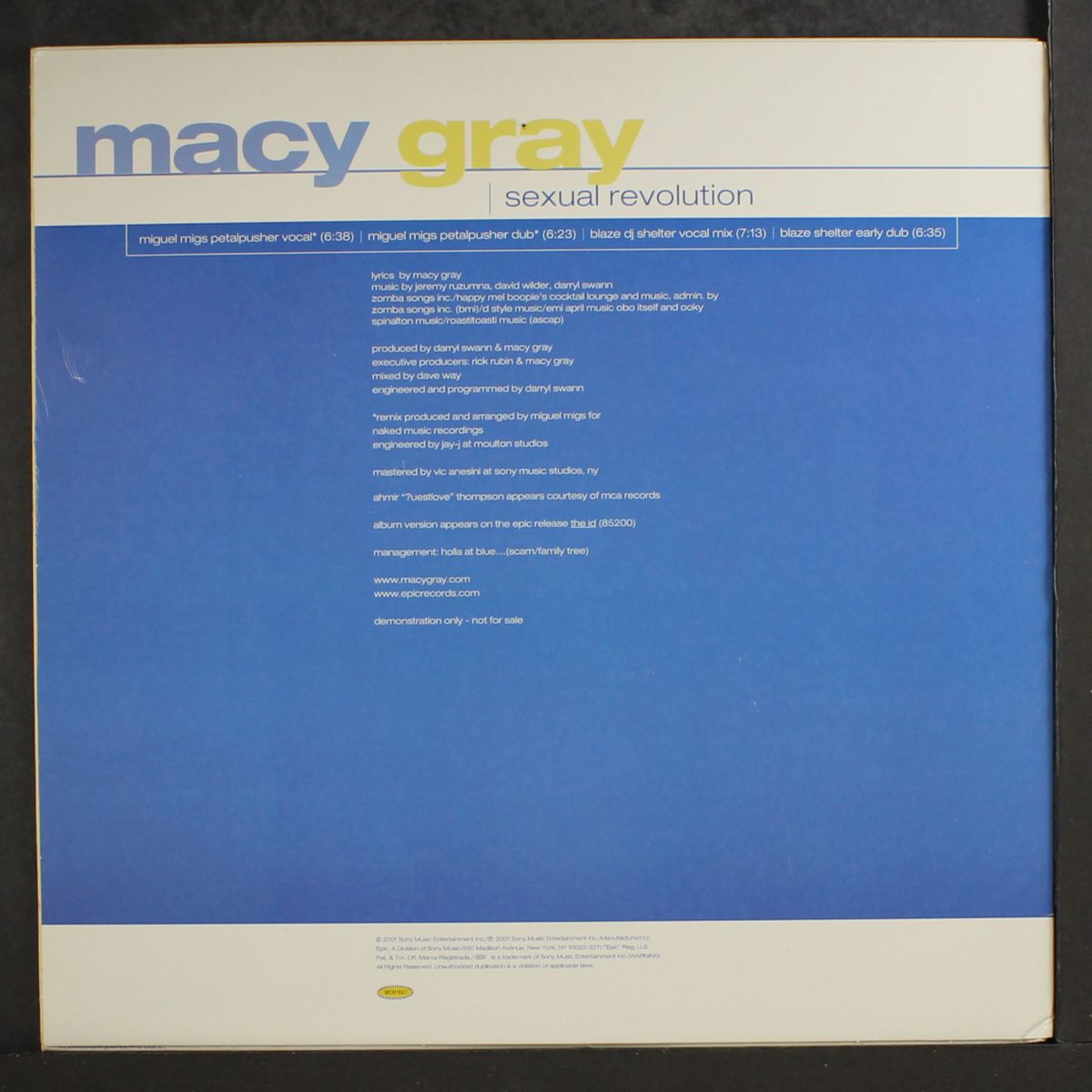 sexual revolution by MACY GRAY