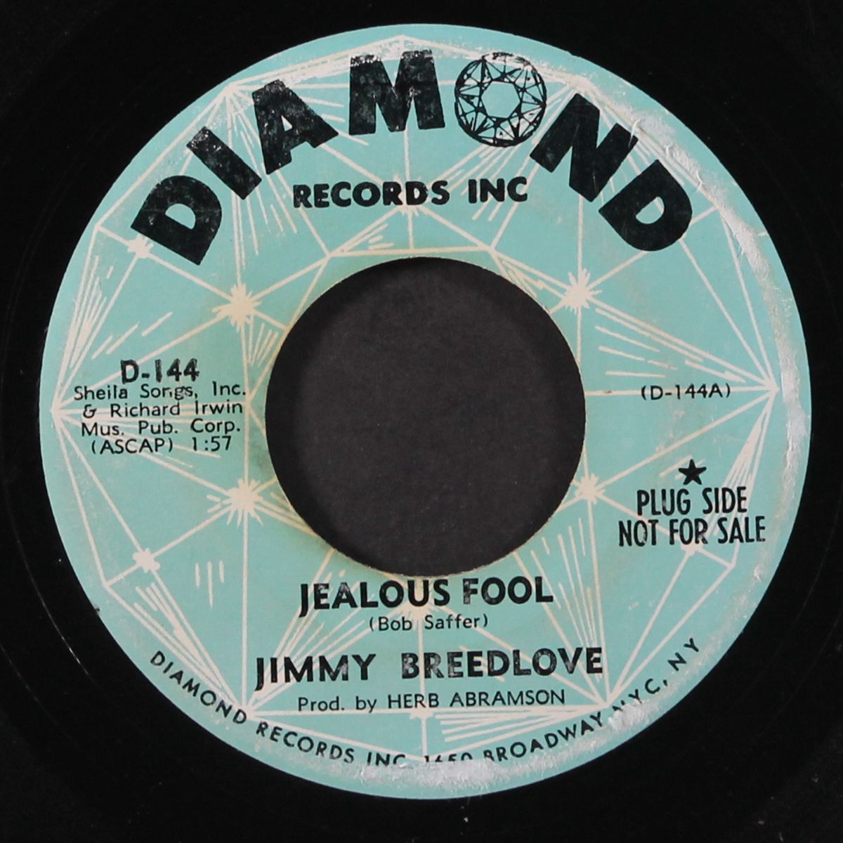 li'l ol me / jealous fool by JIMMY BREEDLOVE