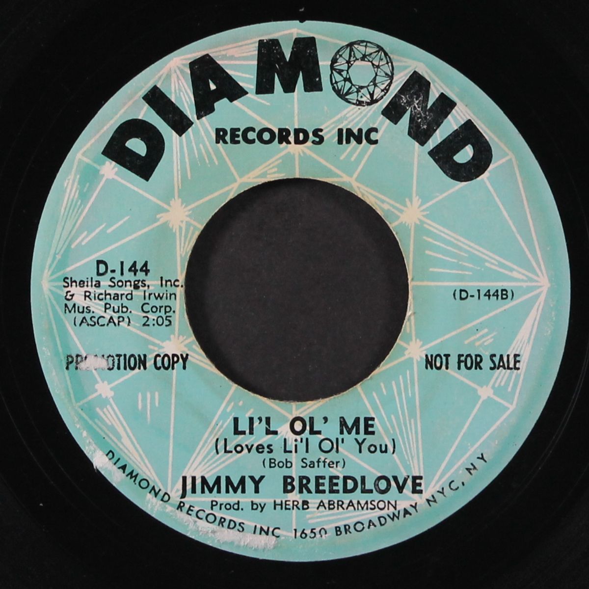 li'l ol me / jealous fool by JIMMY BREEDLOVE