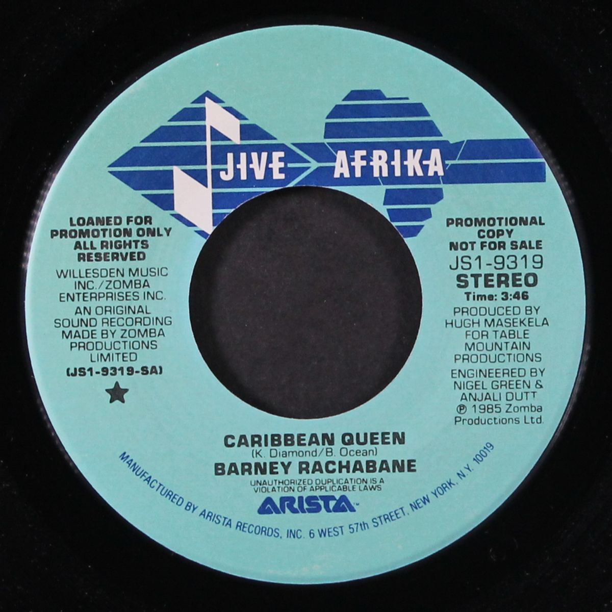 caribbean queen / same by BARNEY RACHABANE