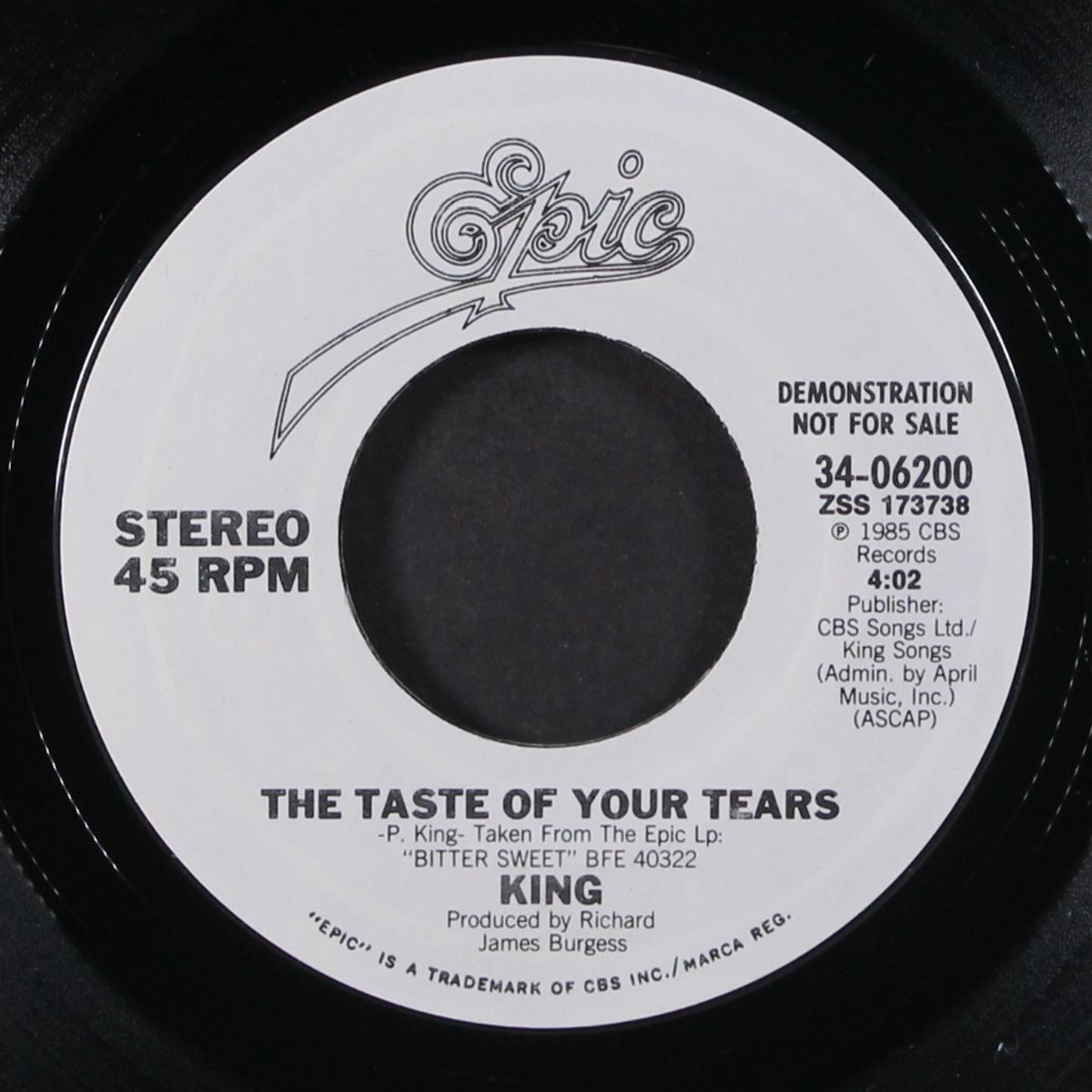 the taste of your tears by KING