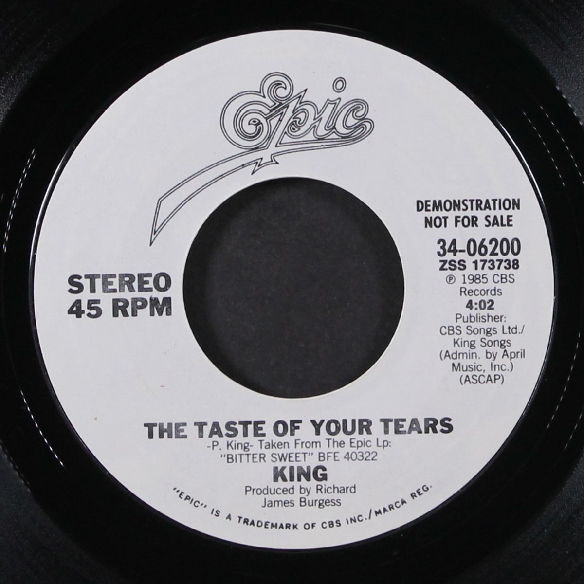 the taste of your tears by KING