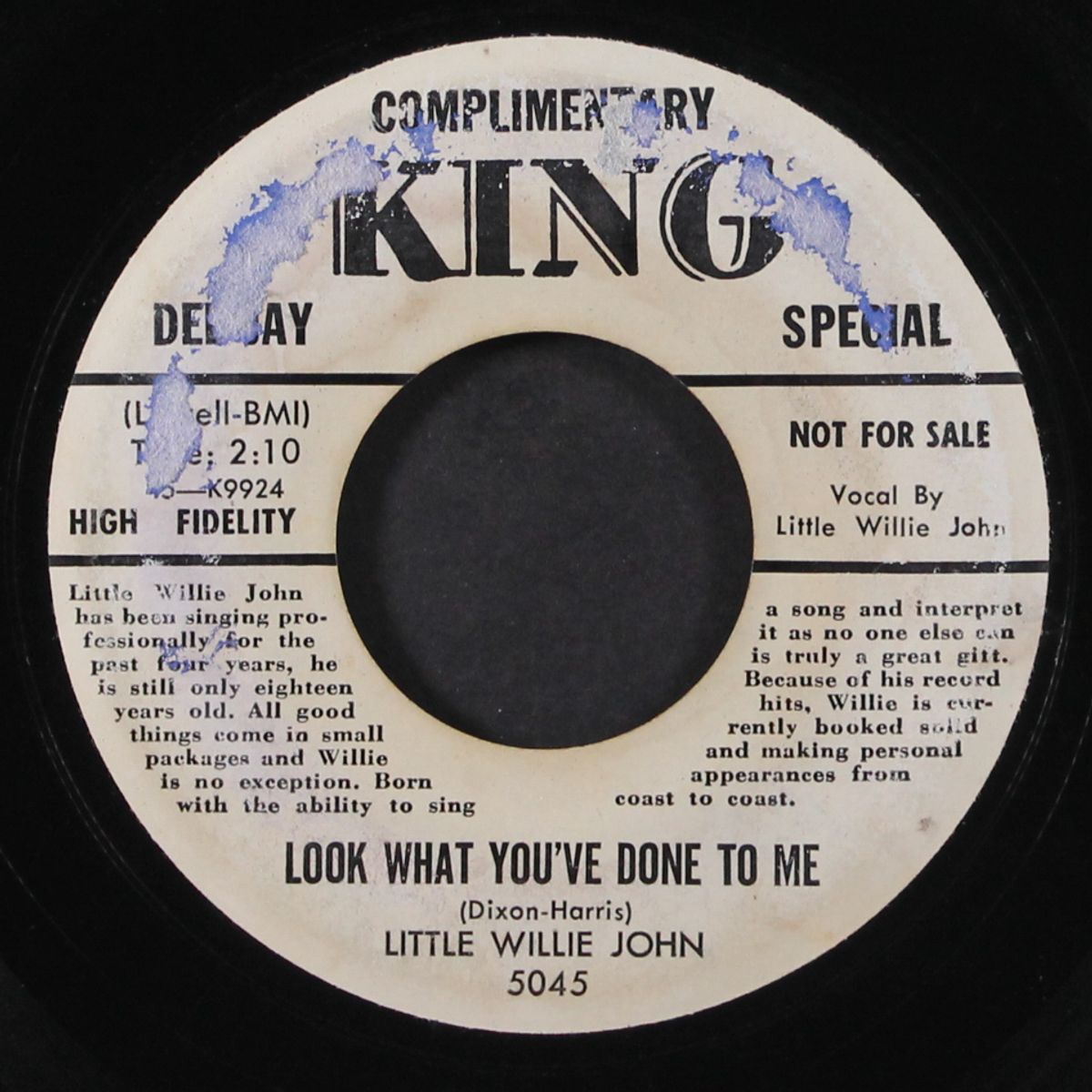 i've got to go cry / look what you've done to me by LITTLE WILLIE JOHN