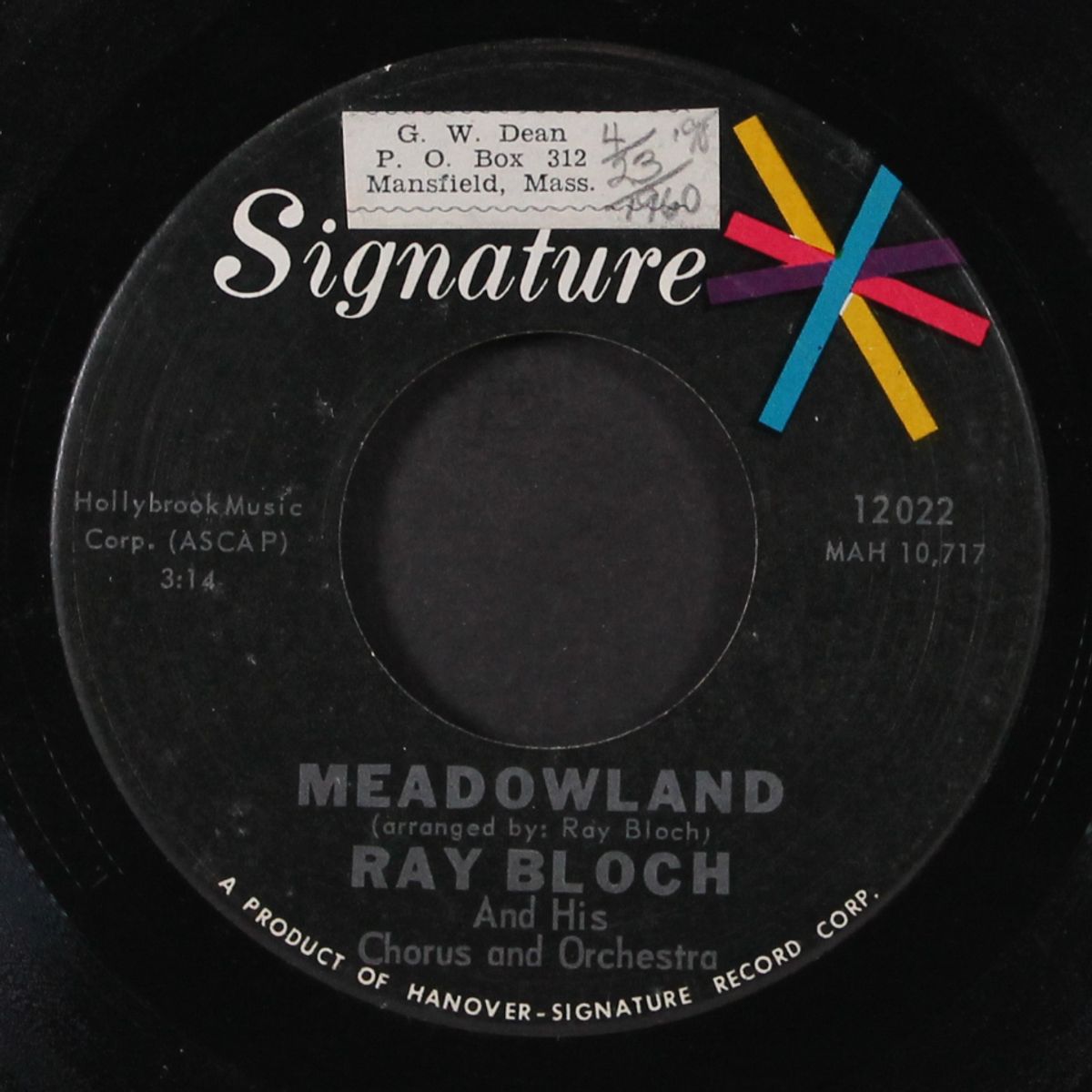meadowland / espanharlem by RAY BLOCH