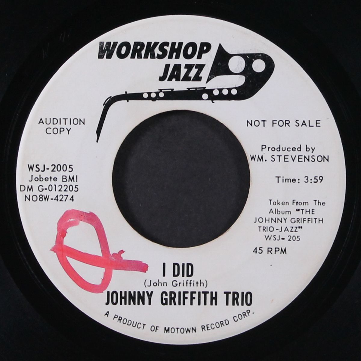 i'mi see you later / i did by JOHNNY GRIFFITH TRIO