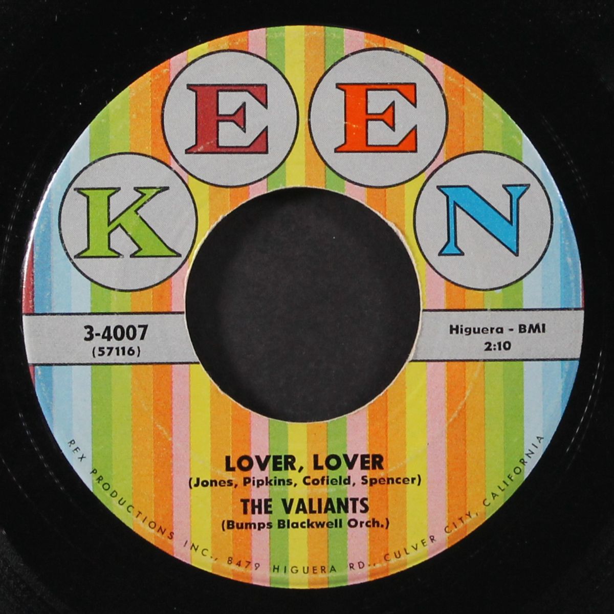 walkin' girl / lover, lover by VALIANTS