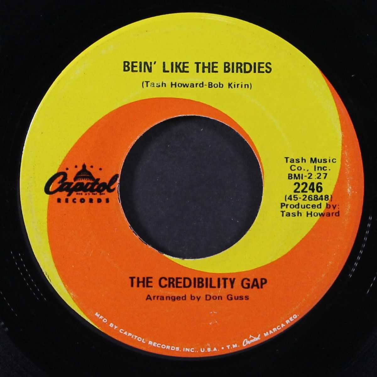 comin' into my own / bein' like the birdies by CREDIBILITY GAP