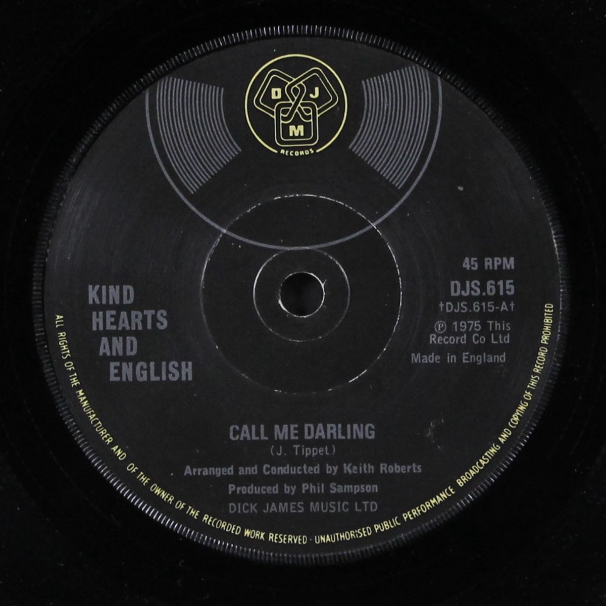 call me darling / i still believe in you by KIND HEARTS & ENGLISH