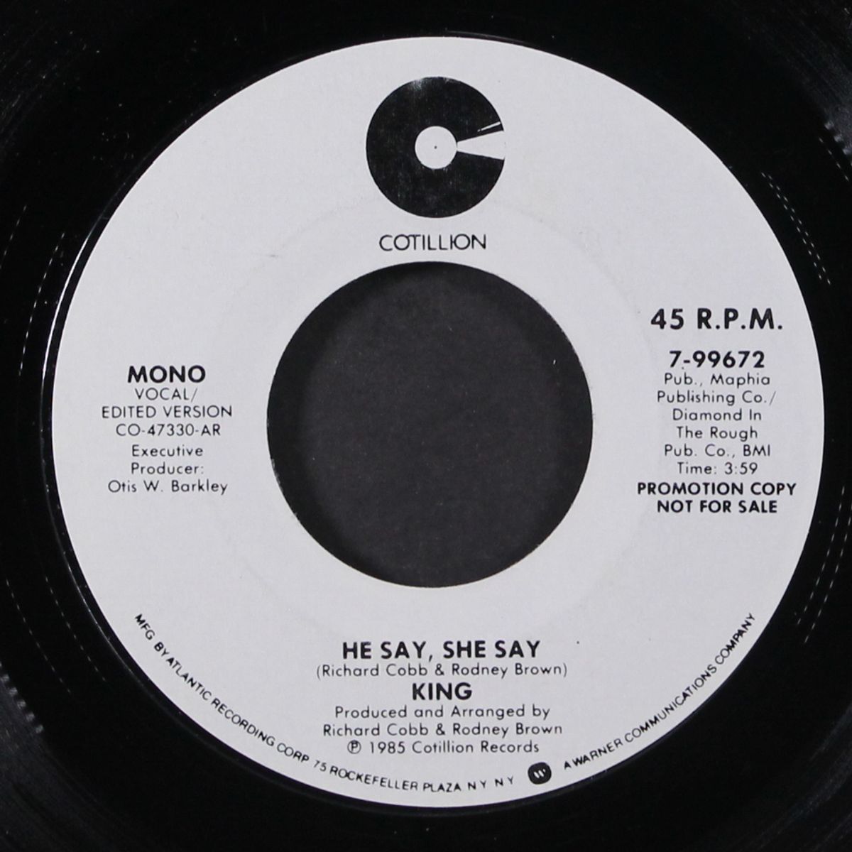 he say he say / mono by KING