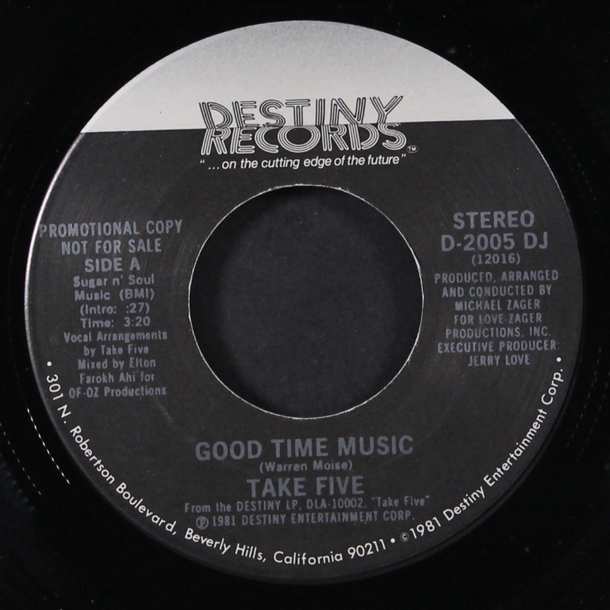 good time music by TAKE FIVE
