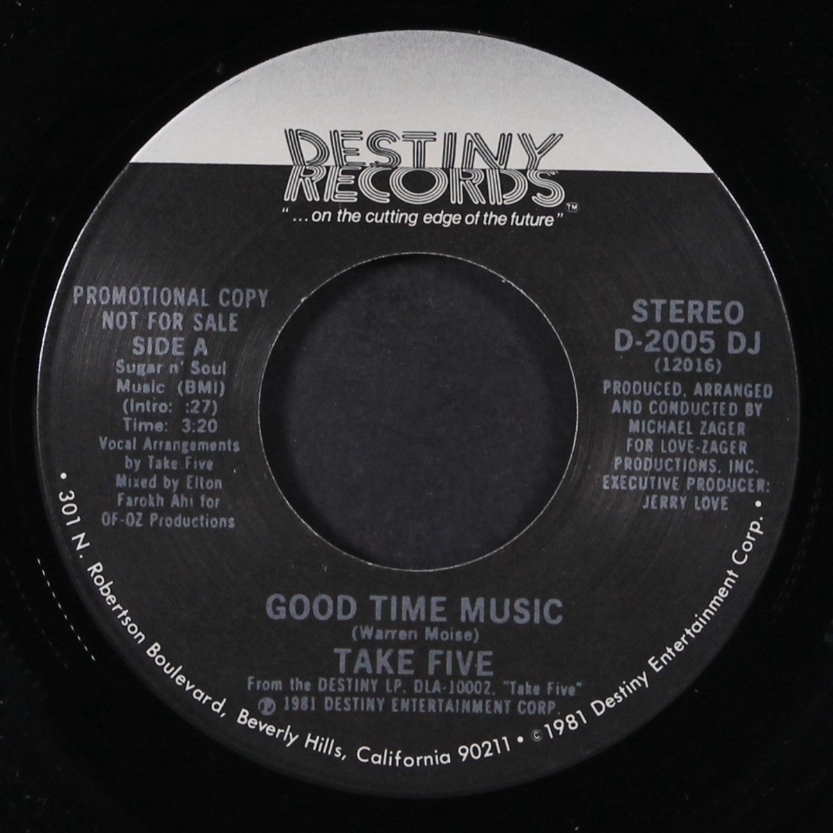 good time music by TAKE FIVE