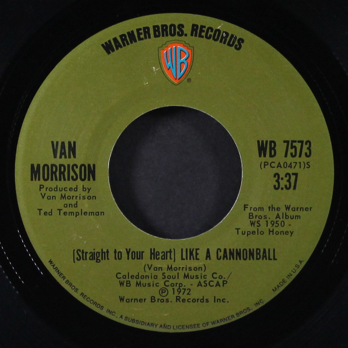 like a cannonball / old old woodstock by VAN MORRISON