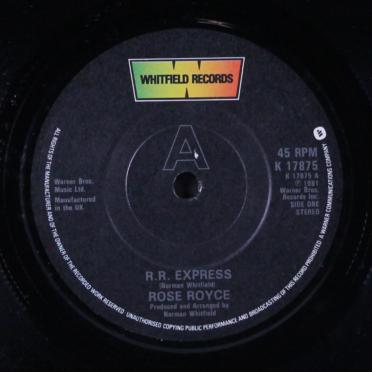 r.r. express / lock it down by ROSE ROYCE
