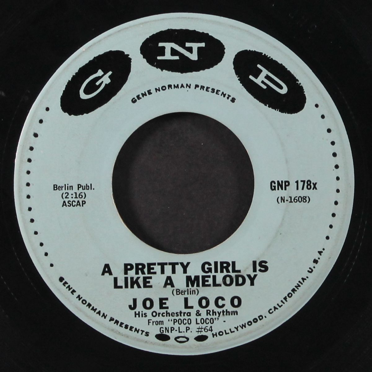 tabu / a pretty girl is like a melody by JOE LOCO