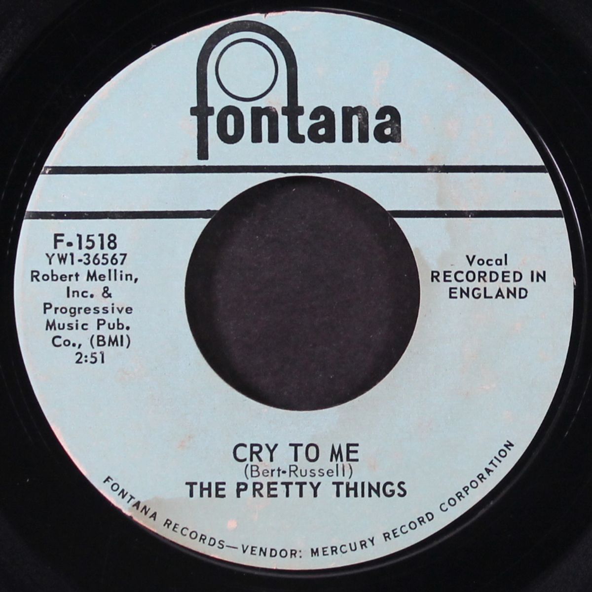 cry to me / i can never say by PRETTY THINGS