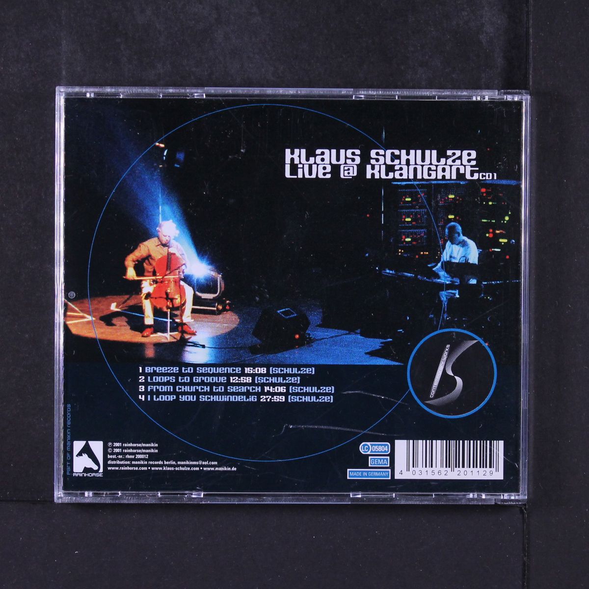 live @ klangart cd1 by KLAUS SCHULZE