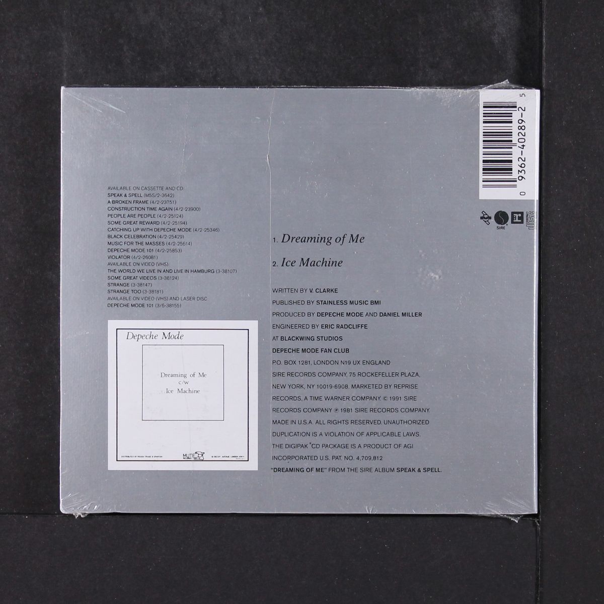 dreaming of me / ice machine by DEPECHE MODE