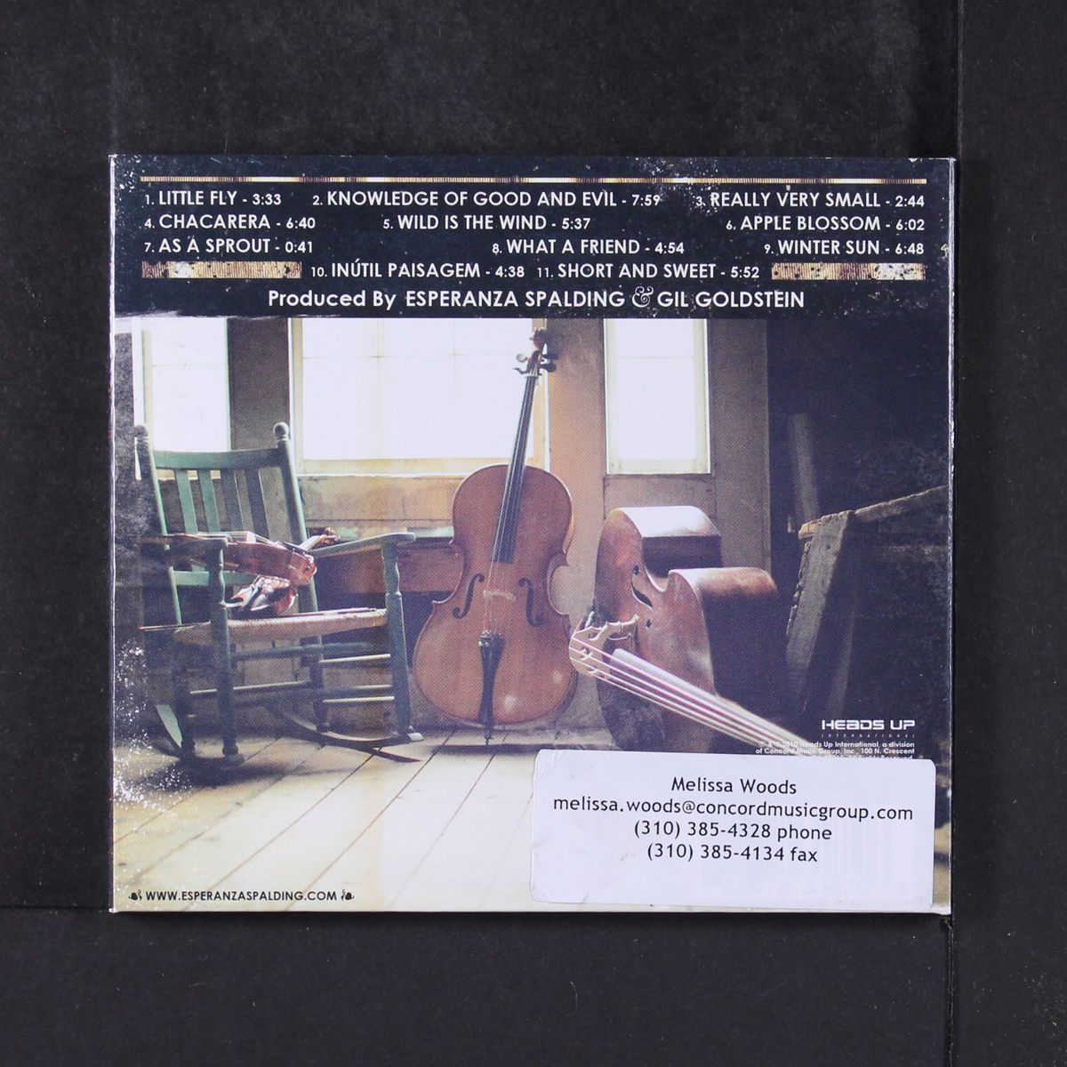 chamber music society by ESPERANZA SPALDING