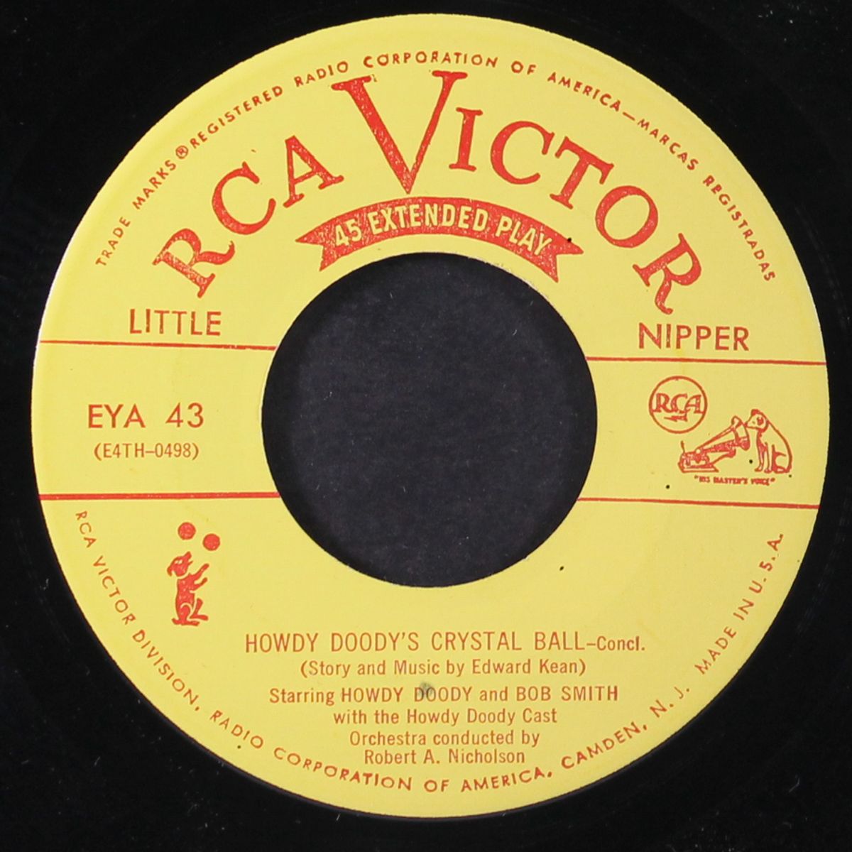 howdy doody's crystal ball by BOB SMITH