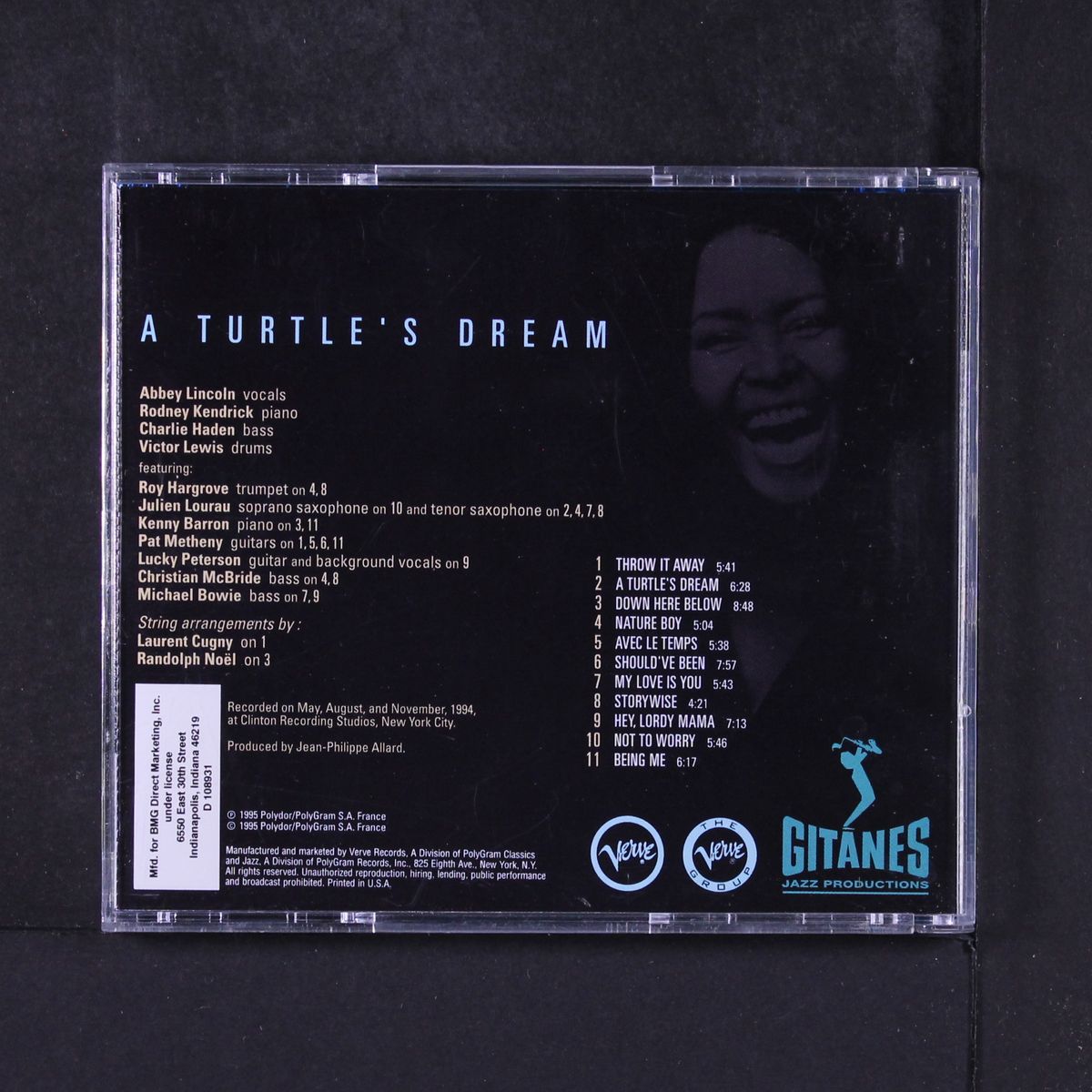 a turtle's dream by ABBEY LINCOLN