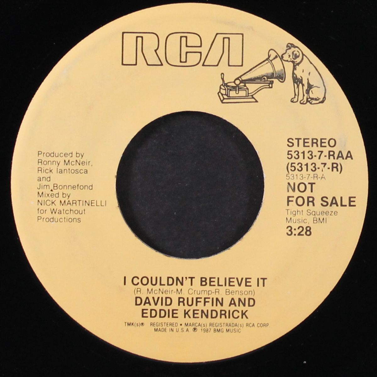 i couldn't believe it by DAVID RUFFIN & EDDIE KENDRICK