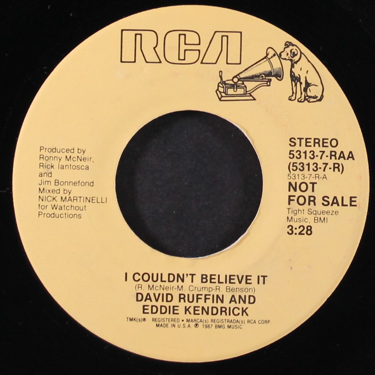 i couldn't believe it by DAVID RUFFIN & EDDIE KENDRICK