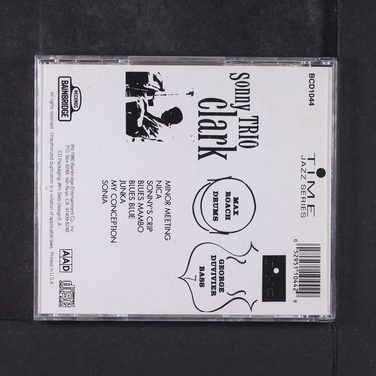 sonny clark trio by SONNY CLARK TRIO