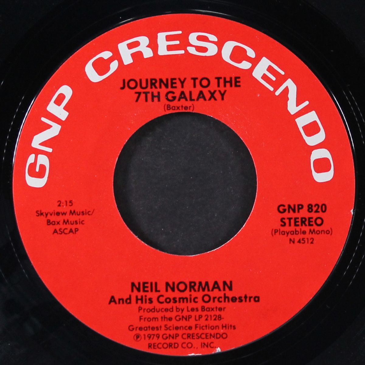 journey to the 7th galaxy / moonraker by NEIL NORMAN