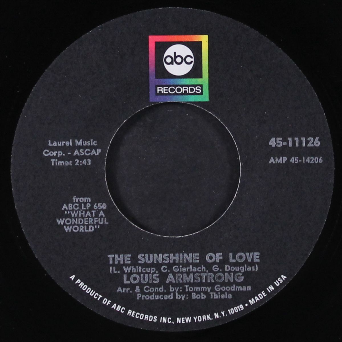 hello brother by LOUIS ARMSTRONG