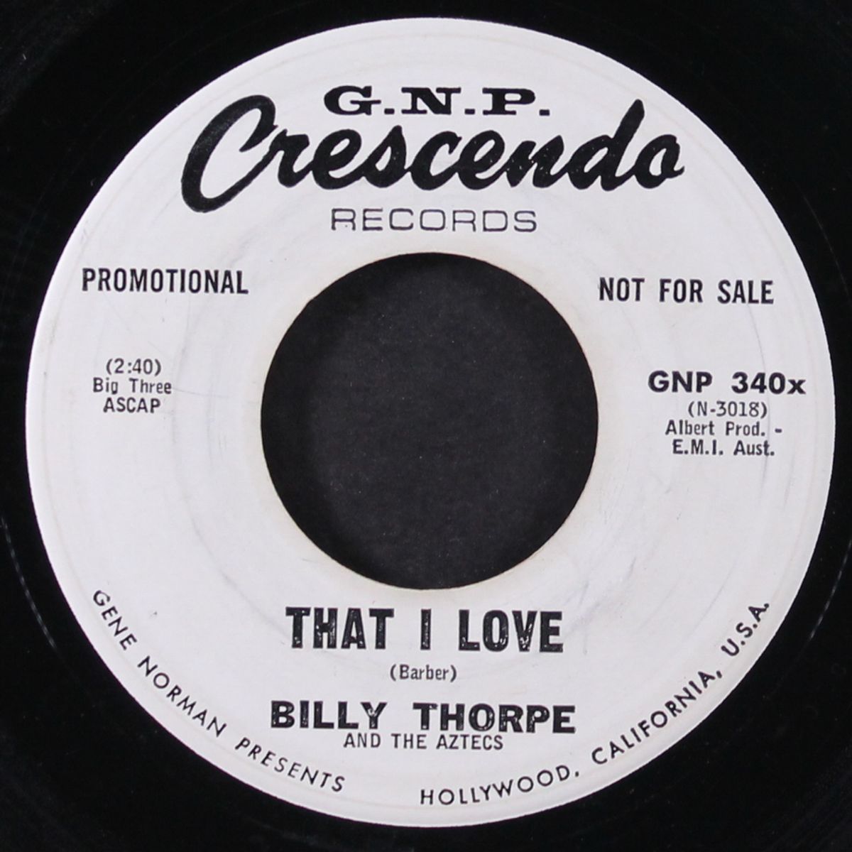 over the rainbow by BILLY THORPE & AZTECS