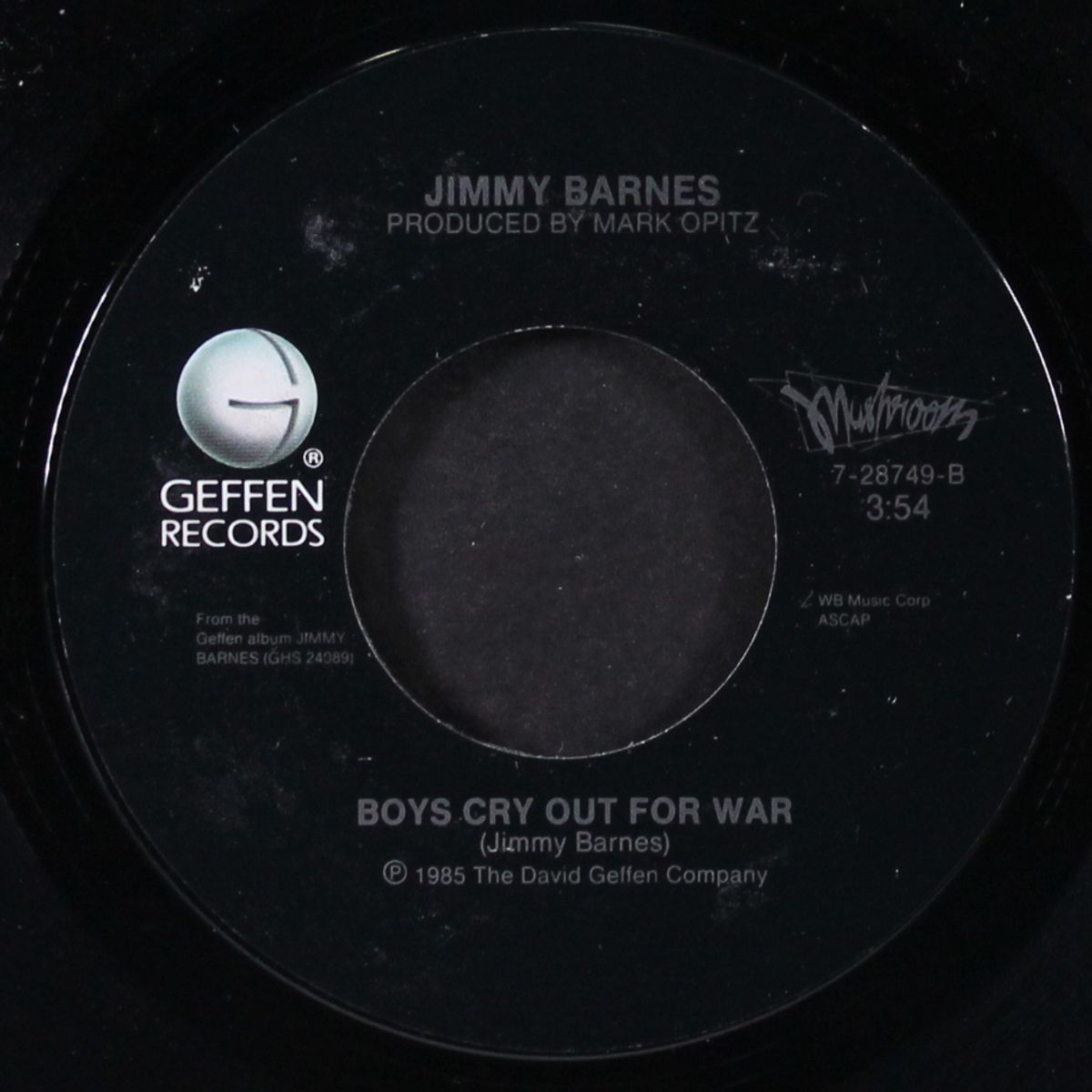 working class man / boys cry out for war by JIMMY BARNES
