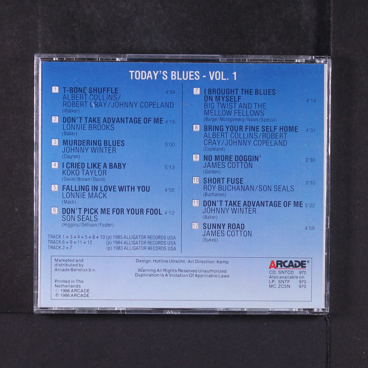 today's blues volume 1 by VARIOUS