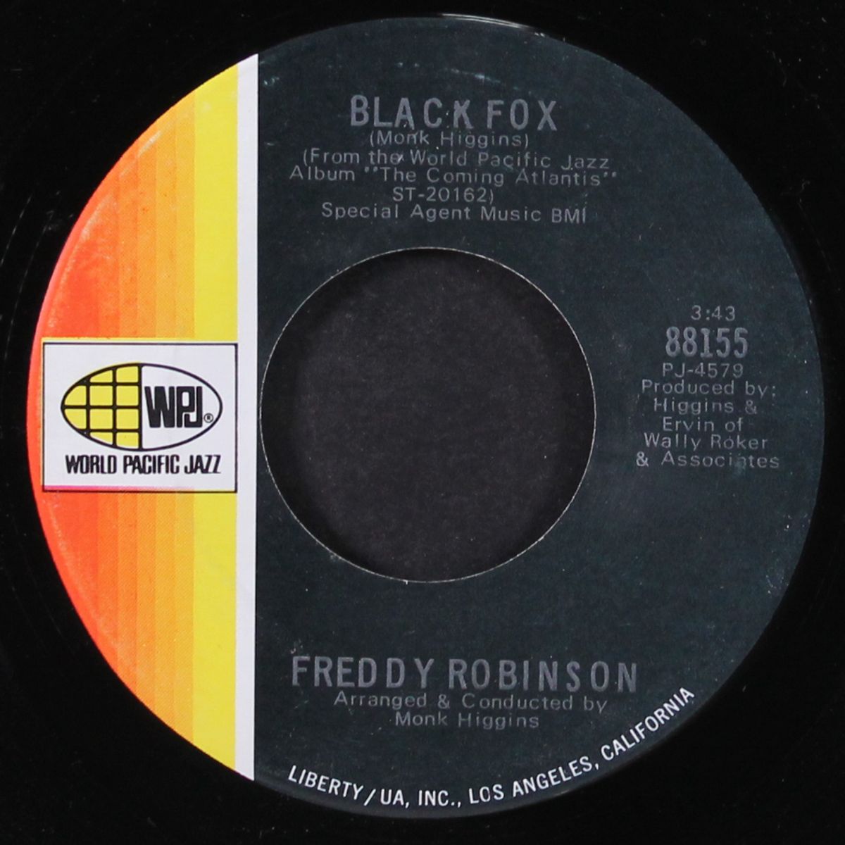 the oogum boogum song / black fox by FREDDIE ROBINSON