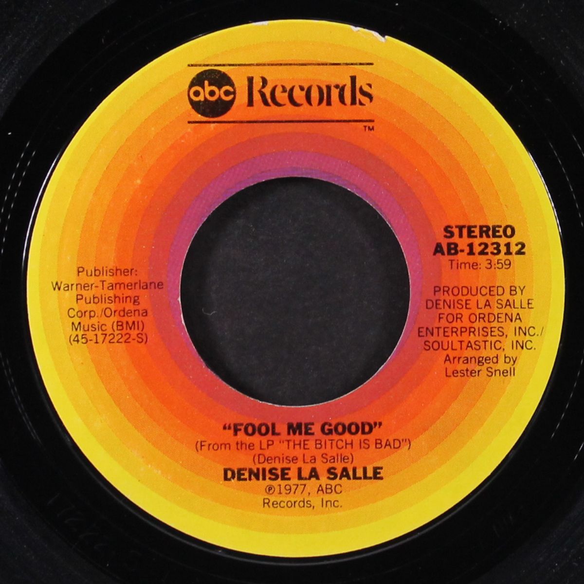 love me right / fool me good by DENISE LASALLE