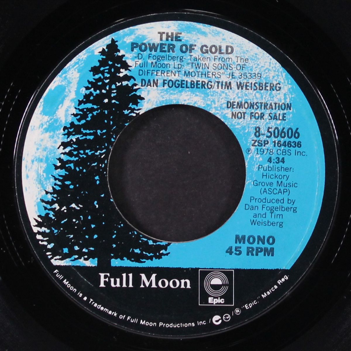 the power of gold / mono by DAN FOGELBERG & TIM WEISBERG