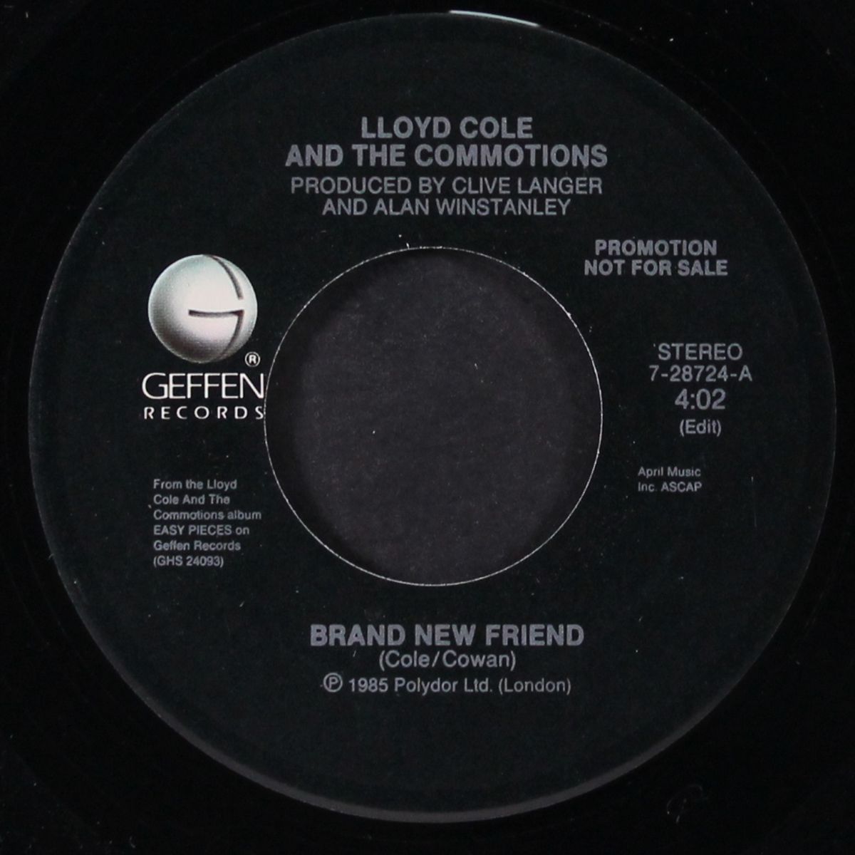 brand new friend / same by LLOYD COLE & COMMOTIONS