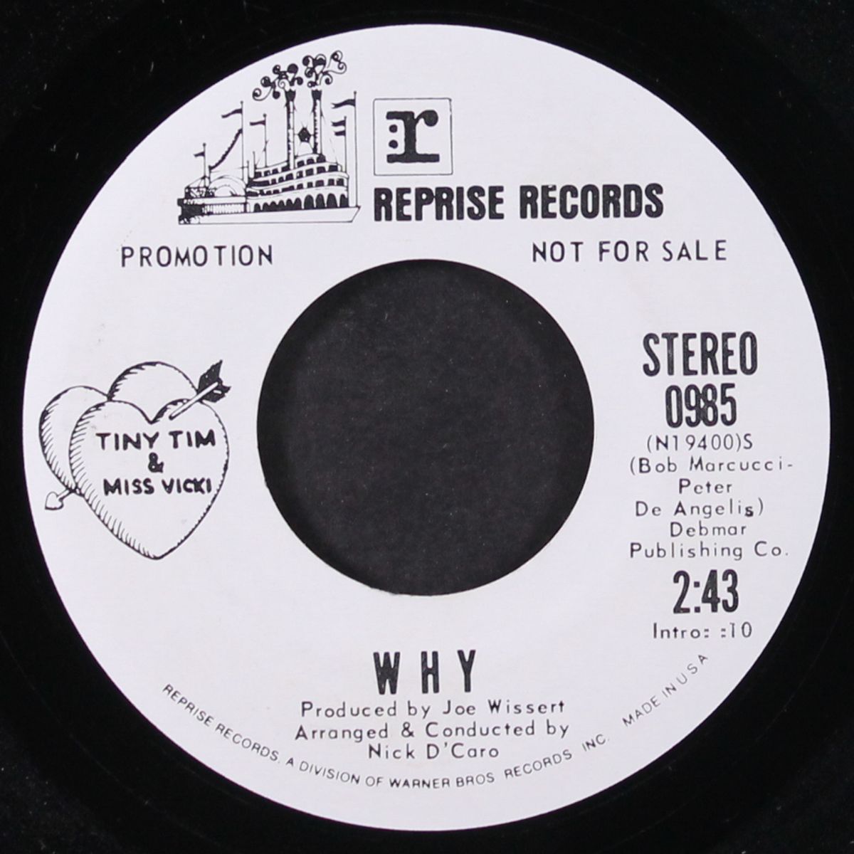 why / mono by TINY TIM & MISS VICKI
