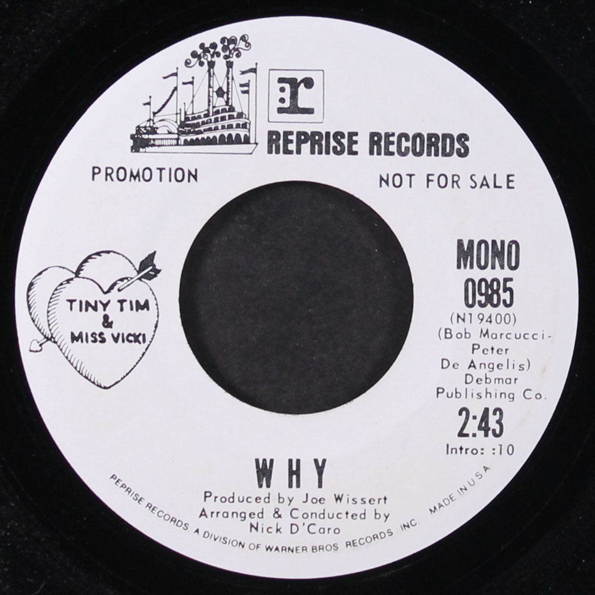 why / mono by TINY TIM & MISS VICKI