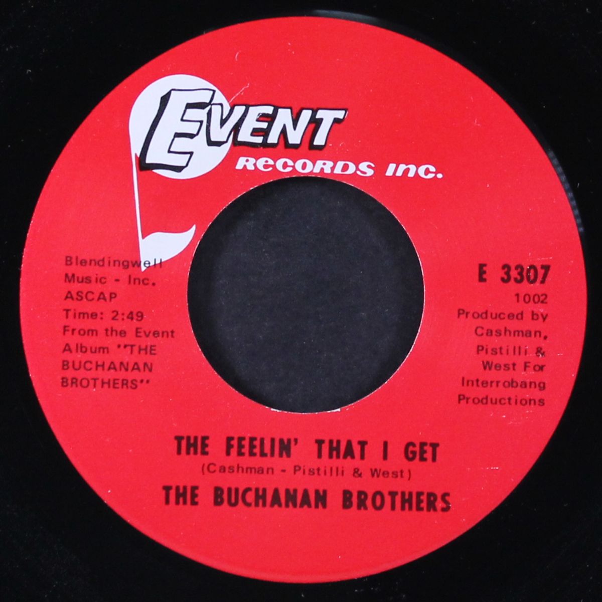 the last time / the feelin' that i get by BUCHANAN BROTHERS