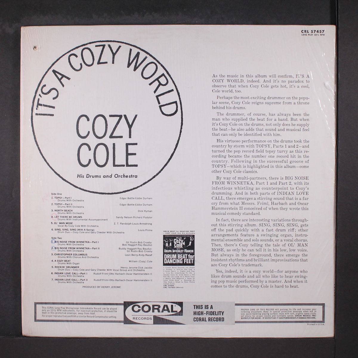 it's a cozy world by COZY COLE