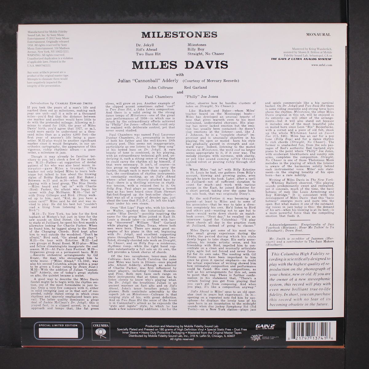 milestones by MILES DAVIS