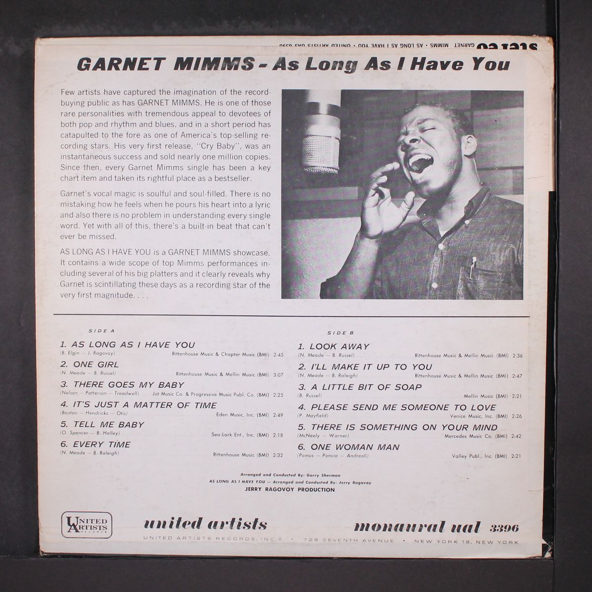 as long as i have you by GARNET MIMMS
