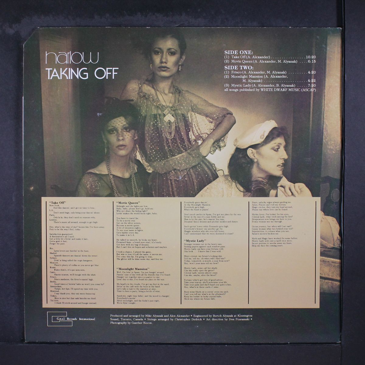 taking off by HARLOW